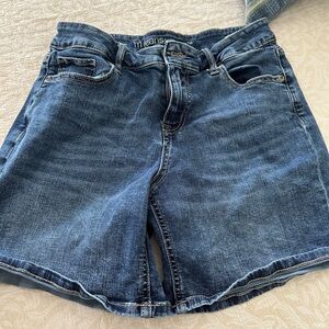 Maurices Women's Blue Jean Shorts